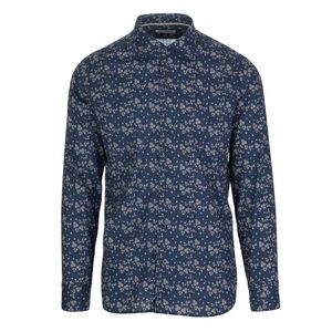 TINTORIA MATTEI 954 | SHIRT COTTON blue floral